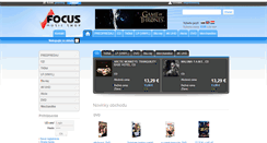 Desktop Screenshot of focusmusic.sk